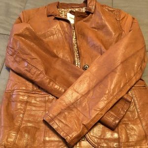 Leather jacket